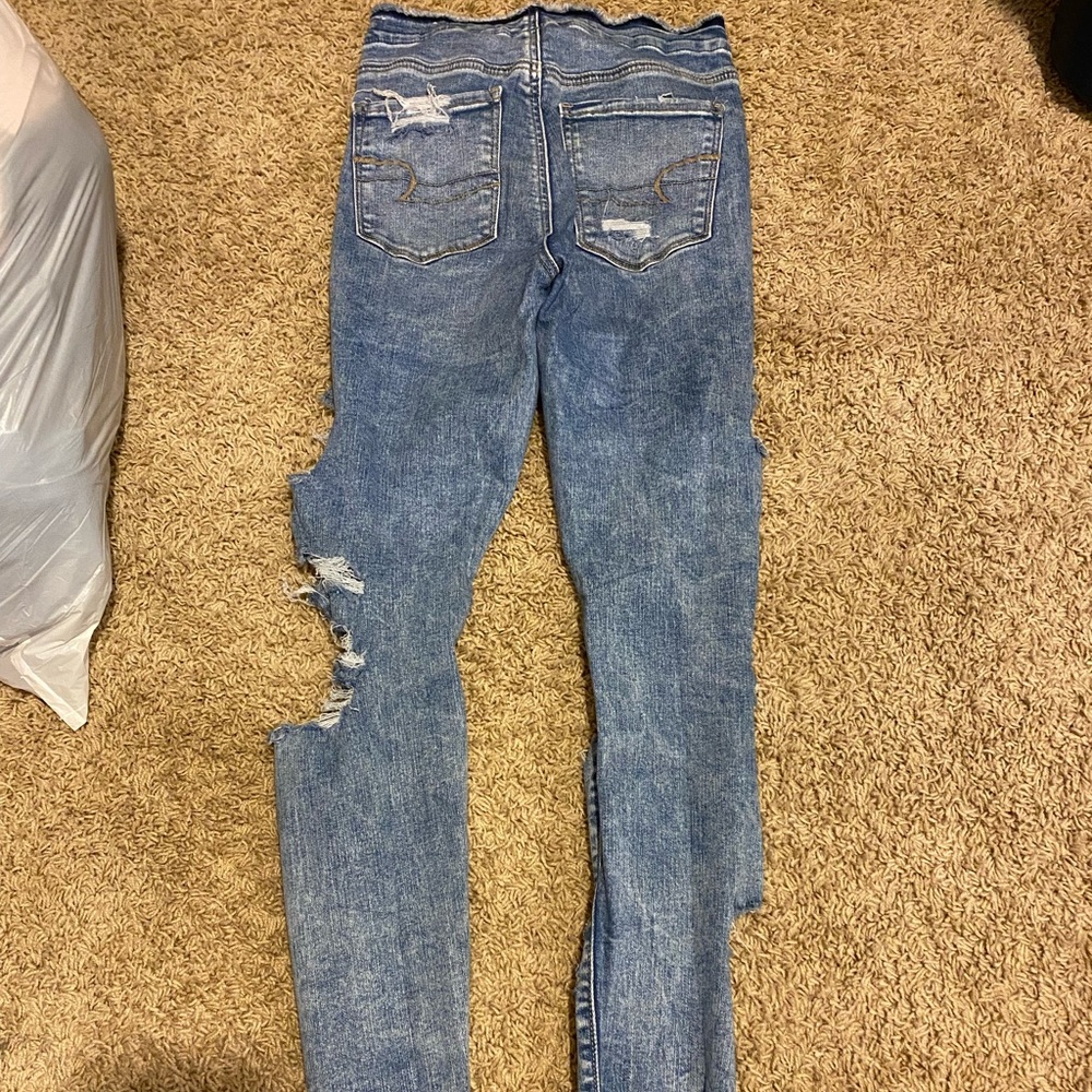 American eagle super hi-rise jeggings